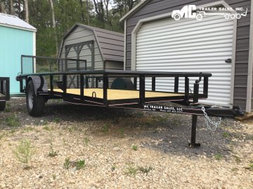 2025 Triple R Utility 6x12+2 Pipe Top 1-3500lb w/Gate