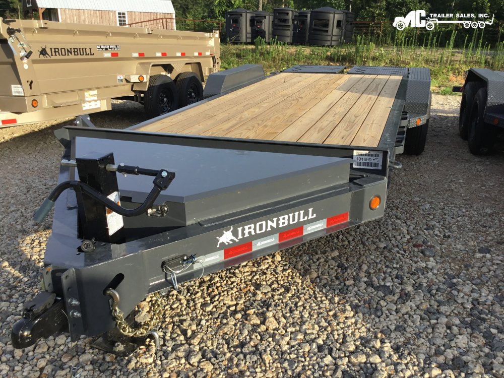 2026 Iron Bull Equipment 83x20 2 7000lbs 3' self cleaning dovetail 2 5/16 coupler 8" i beam