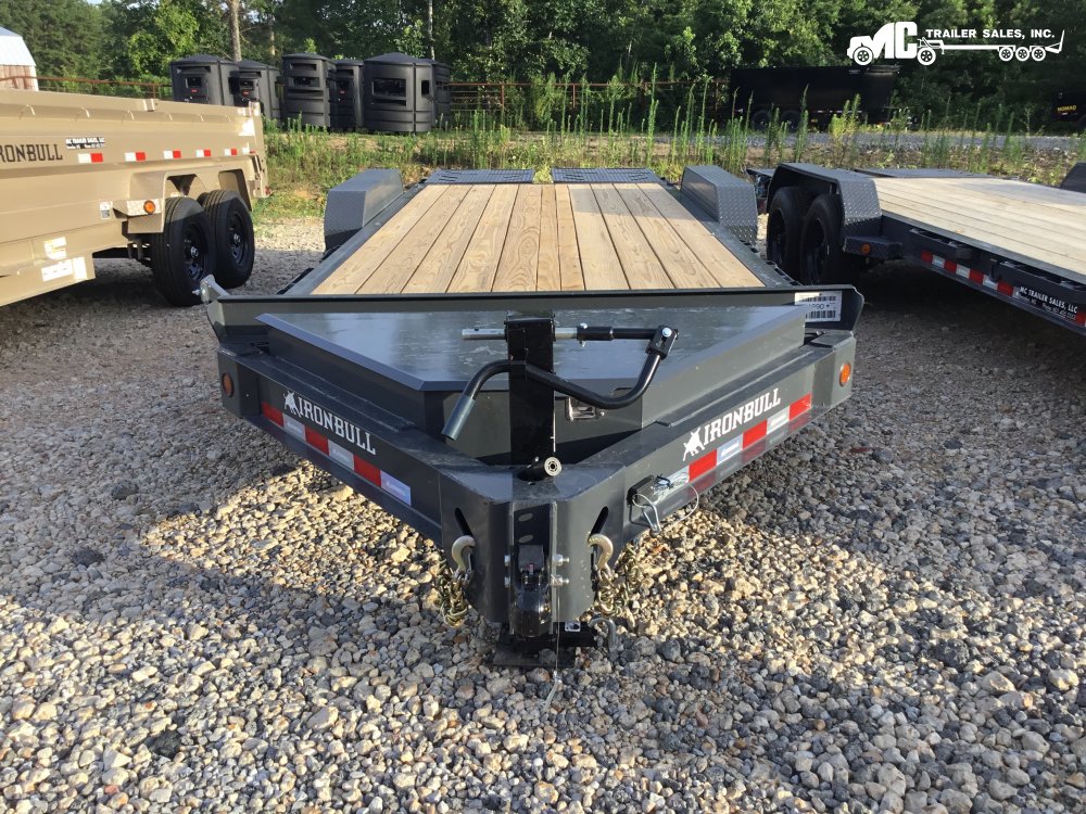 2026 Iron Bull Equipment 83x20 2 7000lbs 3' self cleaning dovetail 2 5/16 coupler 8" i beam