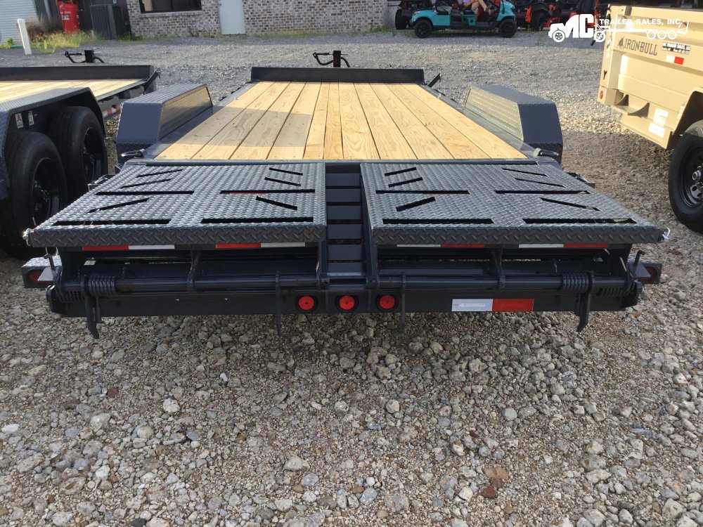 2026 Iron Bull Equipment 83x20 2 7000lbs 3' self cleaning dovetail 2 5/16 coupler 8" i beam