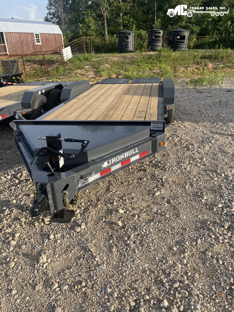 2026 Iron Bull Equipment 83x18 2 7000lbs 3' self cleaning dovetail 2 5/16 coupler 8" i beam
