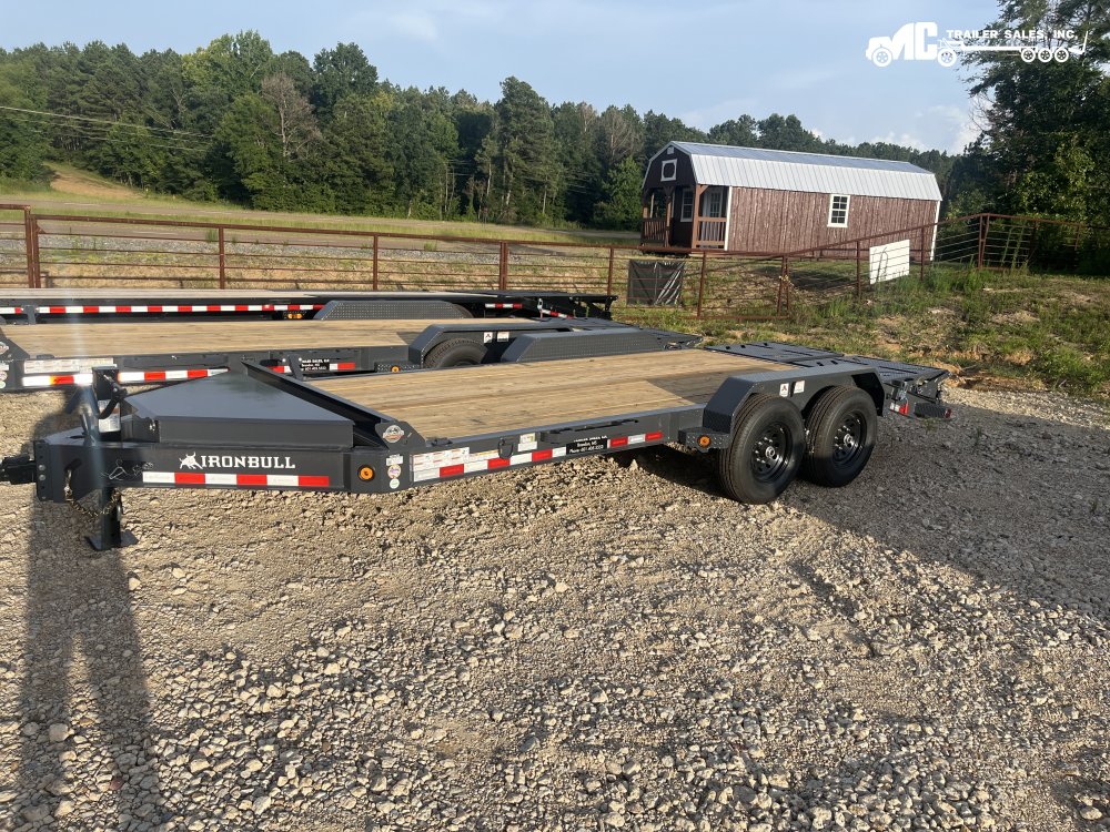 2026 Iron Bull Equipment 83x18 2 7000lbs 3' self cleaning dovetail 2 5/16 coupler 8" i beam