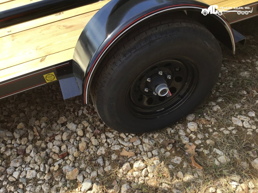 2026 Triple R 82X14+2 S/A 1-5200lb 4" CHANNEL TONGUE Gate with Built in Ramp 2" Coupler