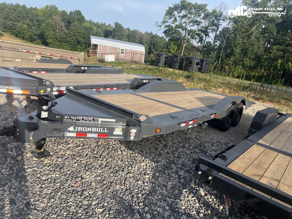 2026 Iron Bull Equipment 102x22 2-8000lbs, 16' tilt 8" channel, 2 5/16 coupler