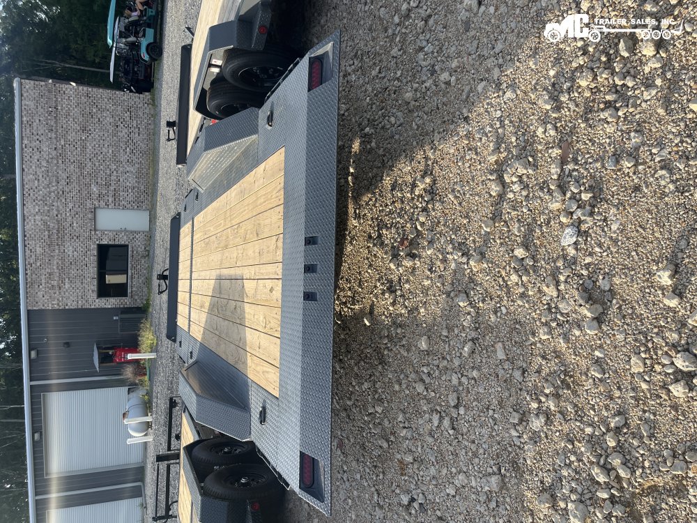 2026 Iron Bull Equipment 102x22 2-8000lbs, 16' tilt 8" channel, 2 5/16 coupler