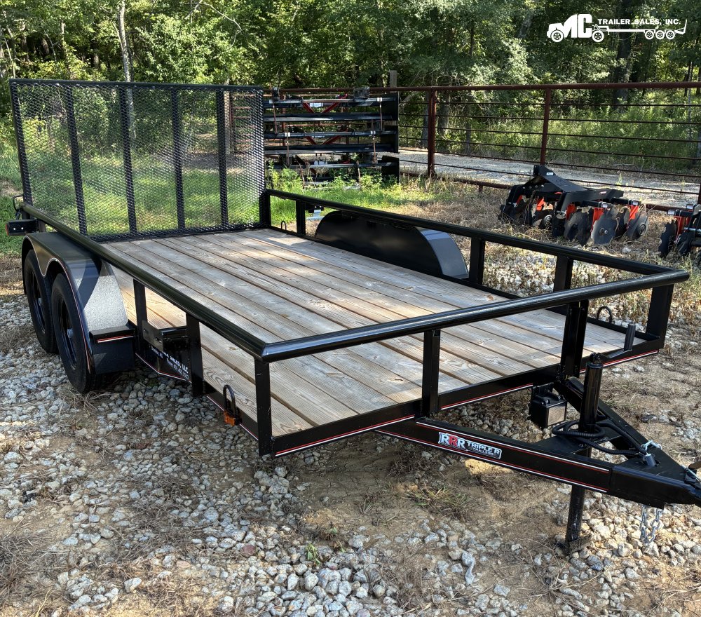 2026 Triple R Utility 82x14 1 Brake w/gate