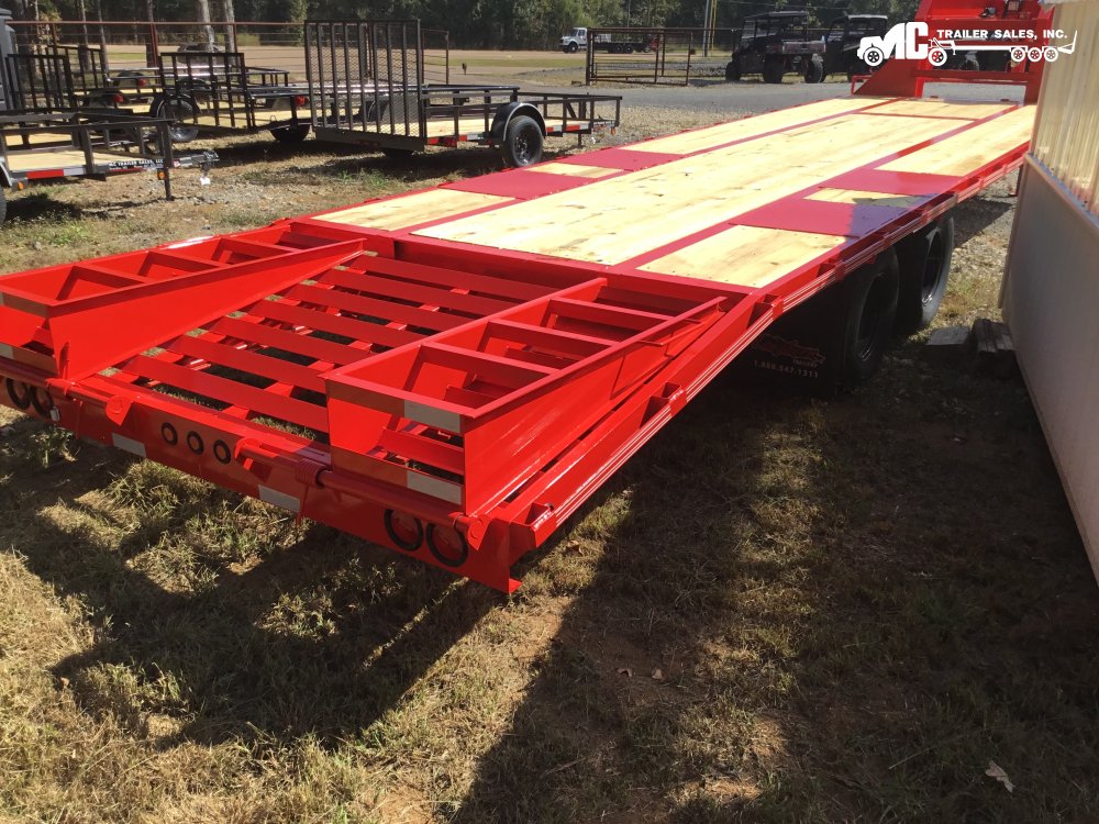 2026 Longhorn Gooseneck 102"x32' 2-10k axles Flex Control Pierced Beam