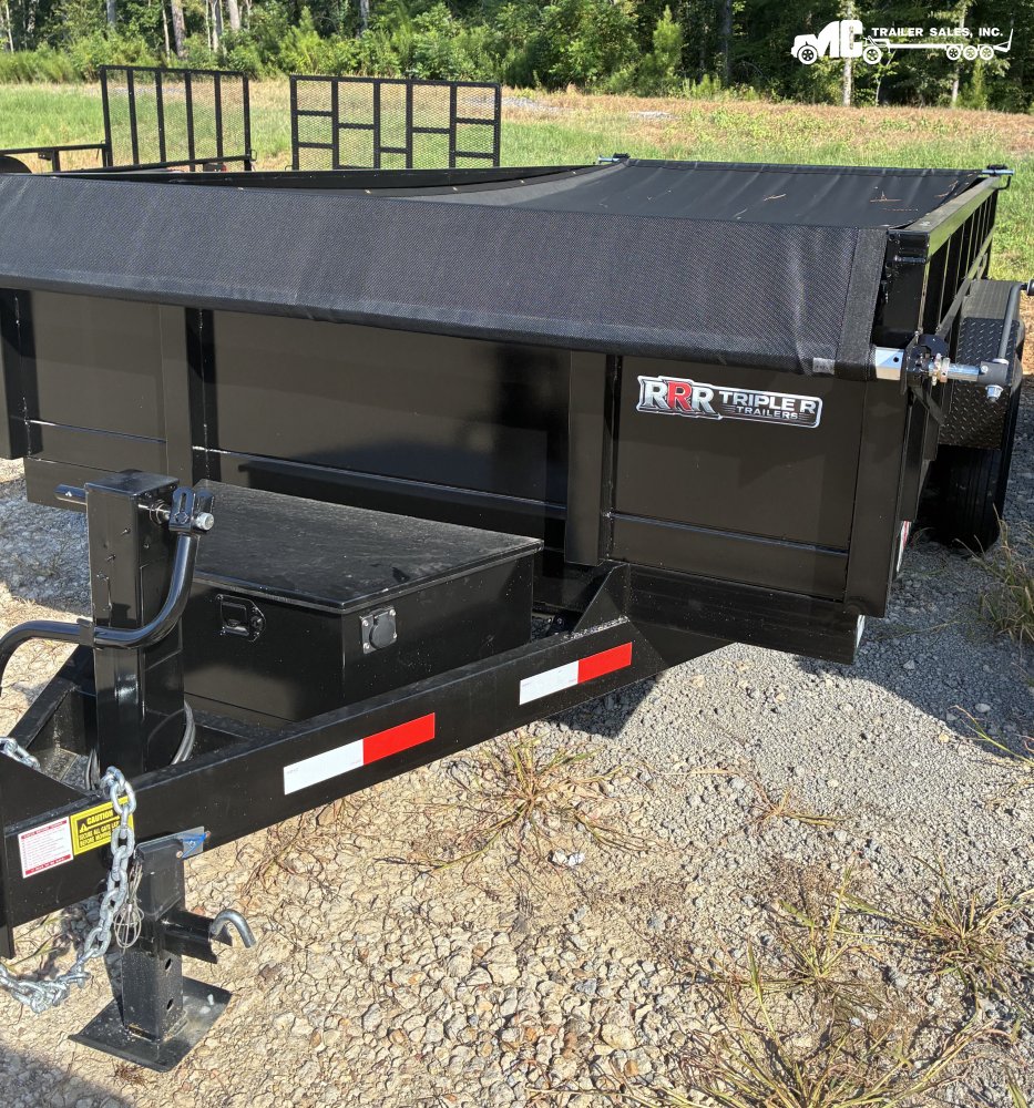 2026 Triple R Dump 7X16 2-7K 2 Brakes w/2ft Sides