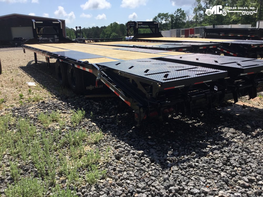 2025 Iron Bull Gooseneck 102"x32' 2-10lbs tandem Rampage ramps 27'+5'