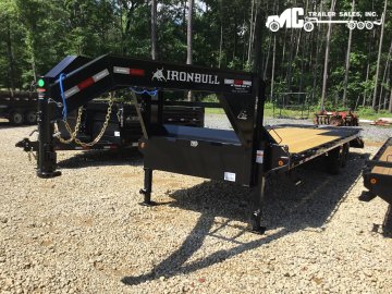2025 Iron Bull Gooseneck deck over 102"x25' 2- 7000lbs 20'+5' Rampage Ramps