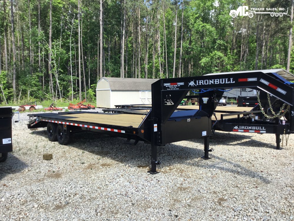 2025 Iron Bull Gooseneck deck over 102"x25' 2- 7000lbs 20'+5' Rampage Ramps