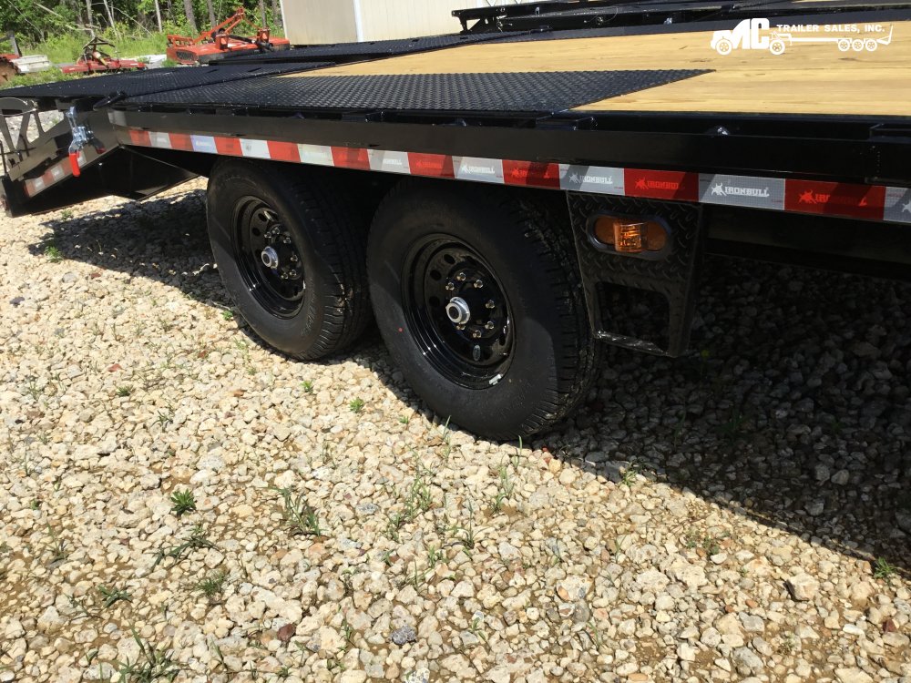 2025 Iron Bull Gooseneck deck over 102"x25' 2- 7000lbs 20'+5' Rampage Ramps