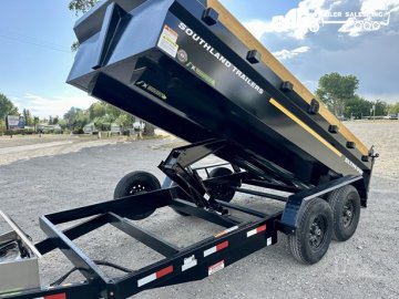 2026 Southland Dump Trailer 7x14 2-7000lbs