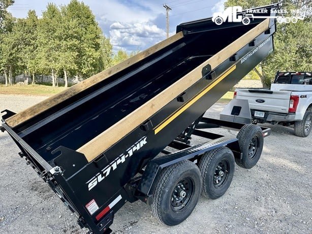 2026 Southland Dump Trailer 7x14 2-7000lbs