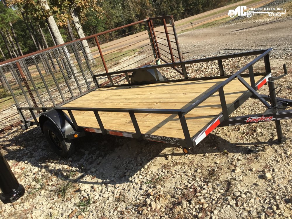 2026 Longhorn Utility S/A 77"x14' 3x2 angle 4' Gate