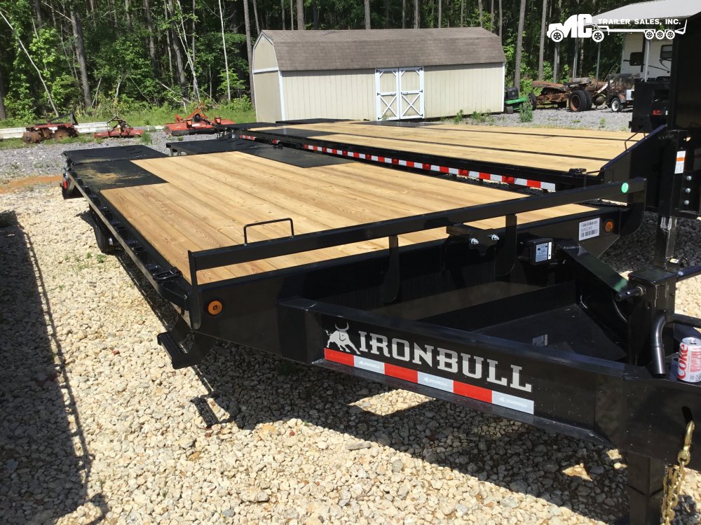 2026 Iron Bull Deck over 102"X22' 2-7000lbs 10" channel 2 5/16 adj coupler