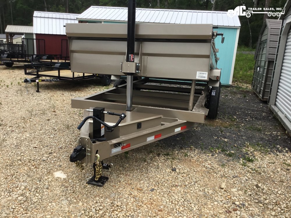 2026 Iron Bull 83"x16' DTB Dump 2-7000lbs telescopic cylinder with tarp