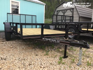 2025 Triple R Utility 6x10+2 Angle top 1-3500lb w/Gate