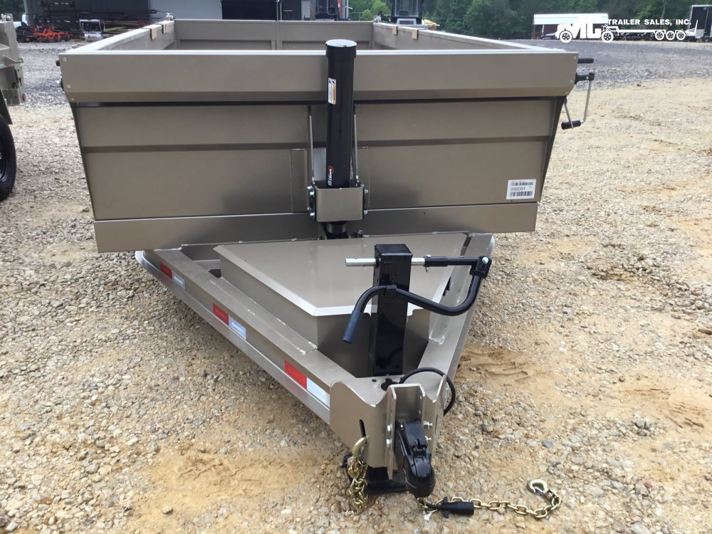 2026 Iron Bull 83"x14' DTB Dump 2-7000lbs telescopic cylinder with tarp