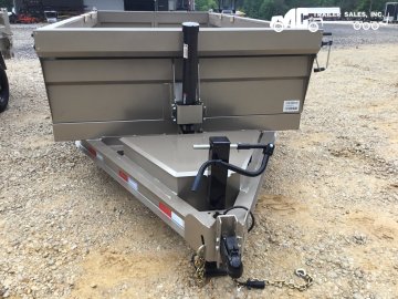 2026 Iron Bull 83"x14' DTB Dump 2-7000lbs telescopic cylinder with tarp