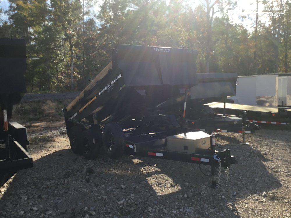 2026 Southland Dump Trailer 6 X 12 2-5200LBS