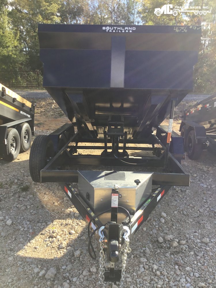 2026 Southland Dump Trailer 6 X 12 2-5200LBS