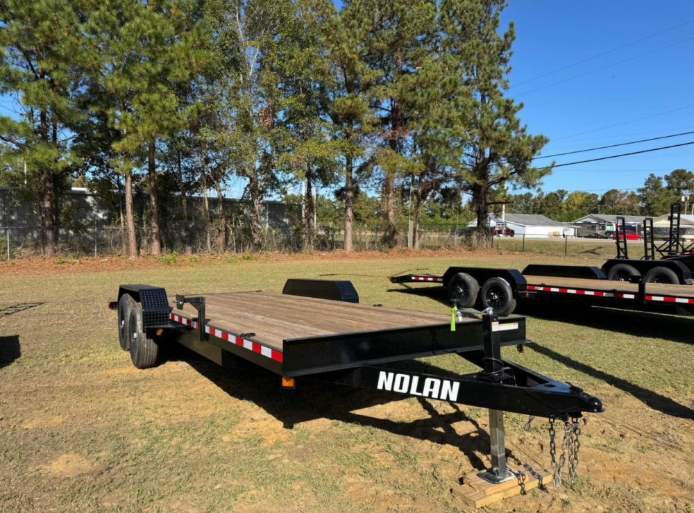 7x20 Nolan Flatbed Car Hauler