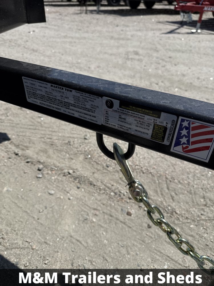 7x20 7K Master Tow Flatbed Car Hauler