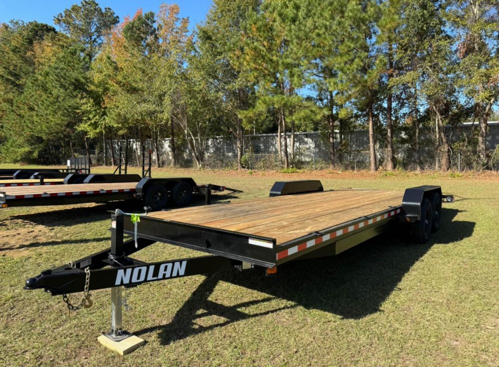 7x24 Nolan Flatbed Car Hauler