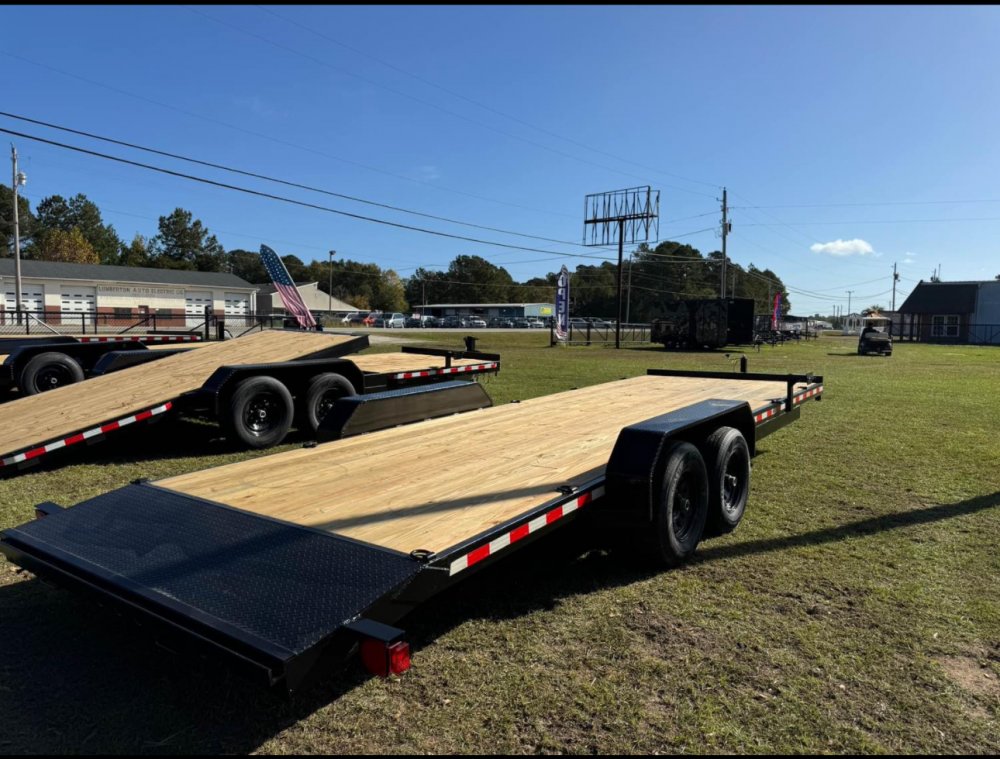 7x24 Nolan Flatbed Car Hauler