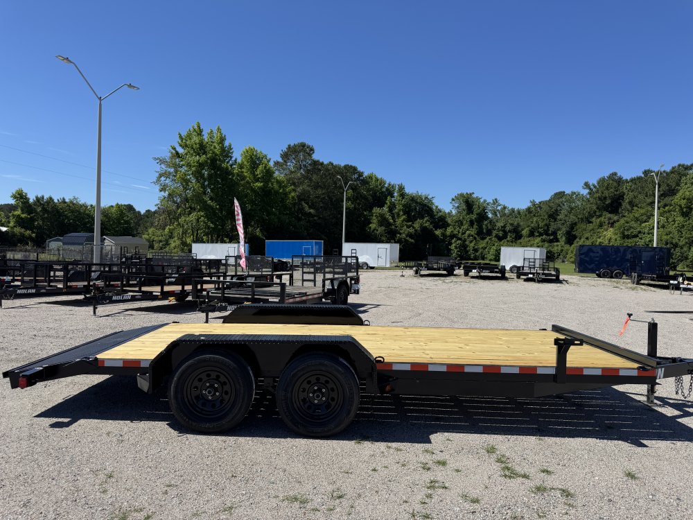 7x18 7K Nolan Flatbed Car Hauler