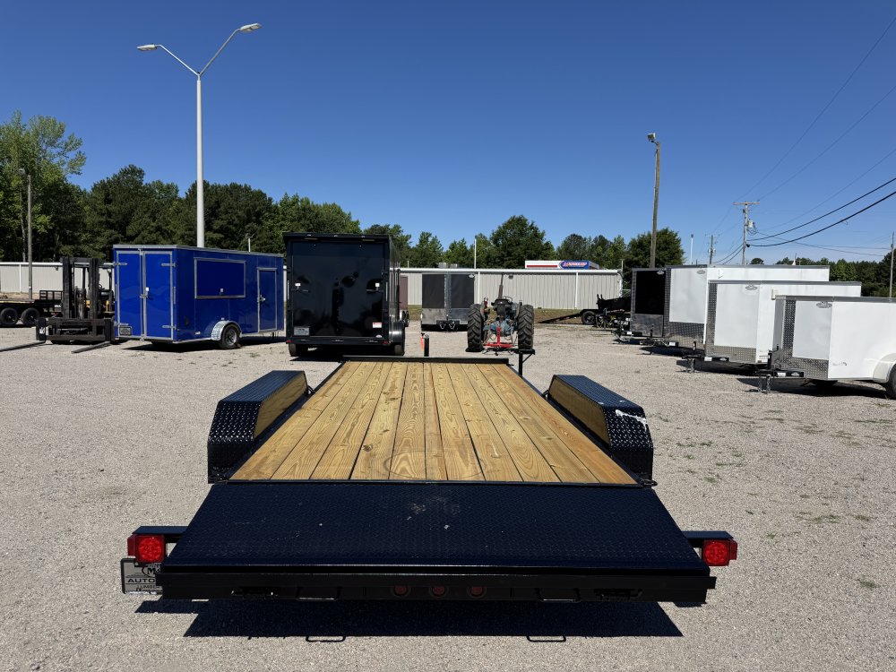 7x18 7K Nolan Flatbed Car Hauler