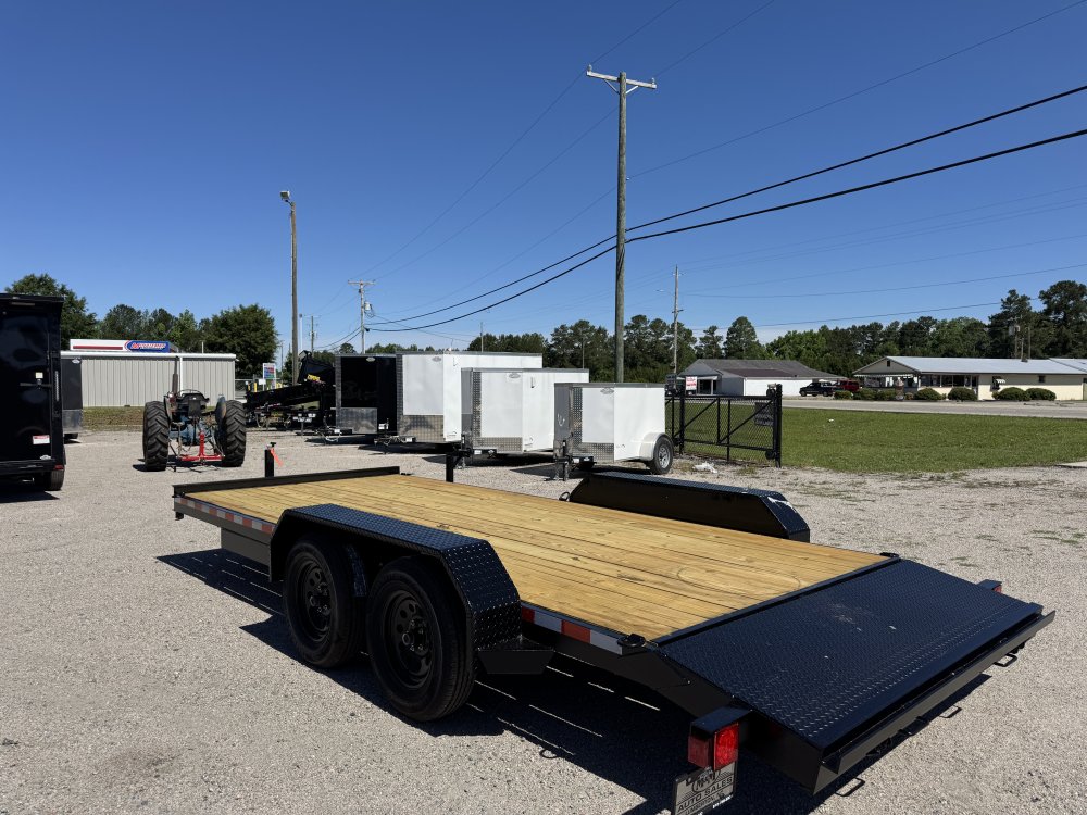 7x18 7K Nolan Flatbed Car Hauler