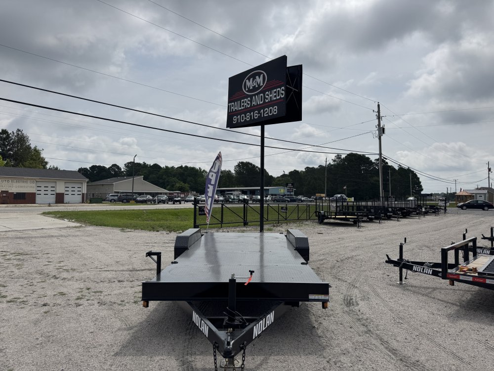 7x20 7K Nolan Flatbed Car Hauler