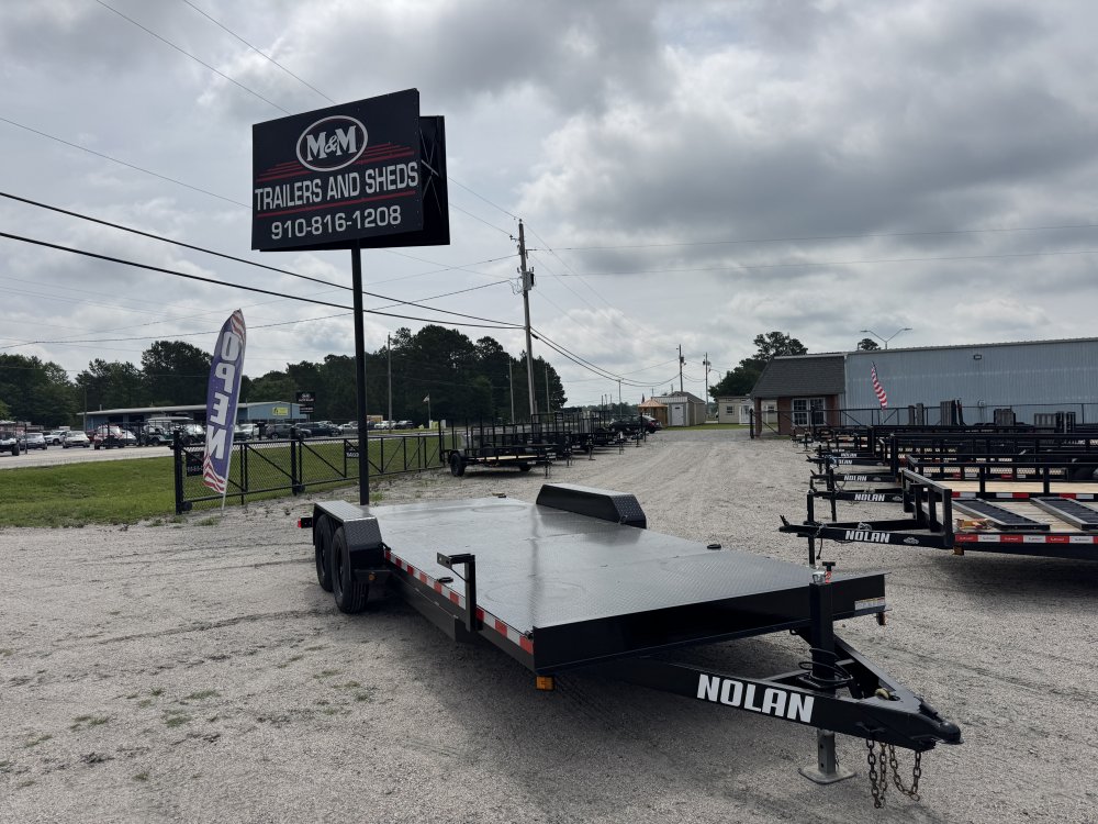 7x20 7K Nolan Flatbed Car Hauler