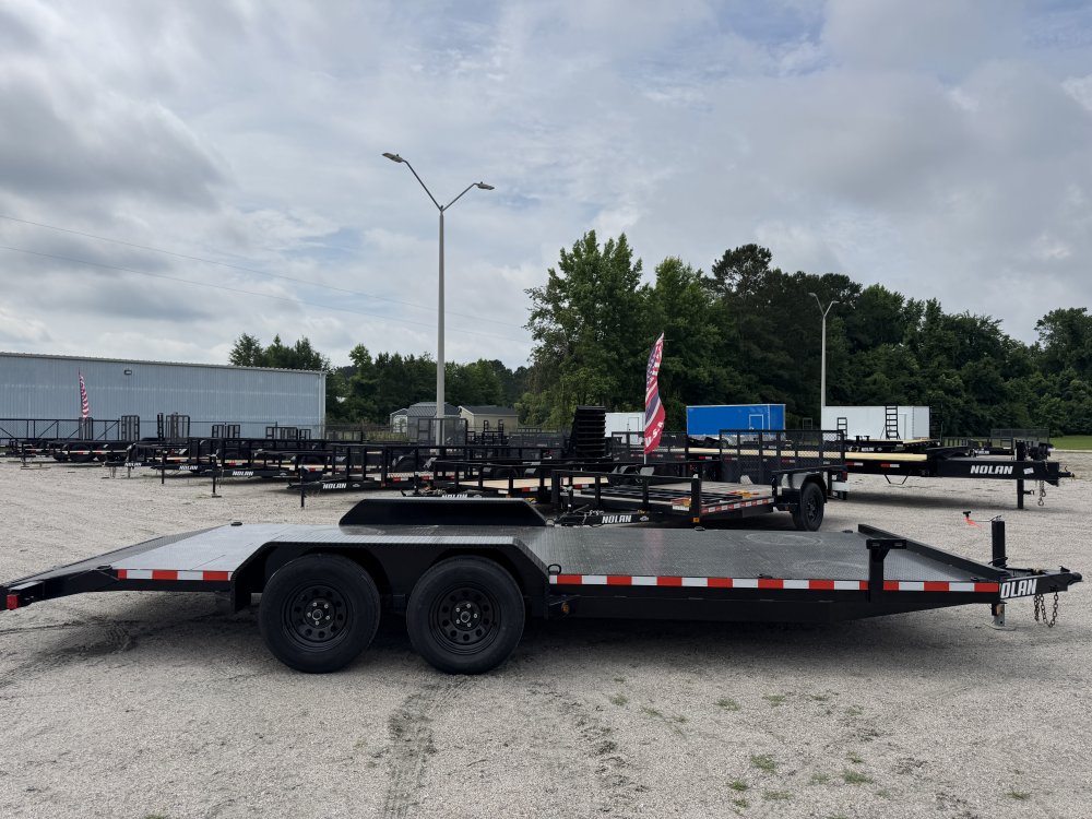 7x20 7K Nolan Flatbed Car Hauler
