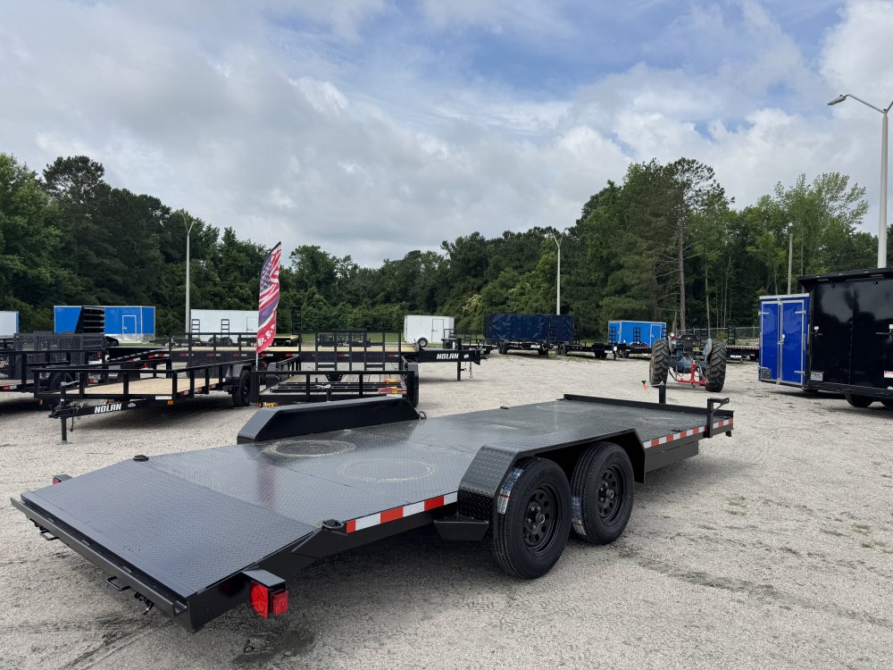 7x20 7K Nolan Flatbed Car Hauler
