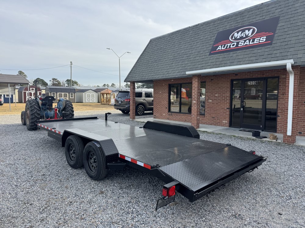 7x20 7K Nolan Flatbed Car Hauler