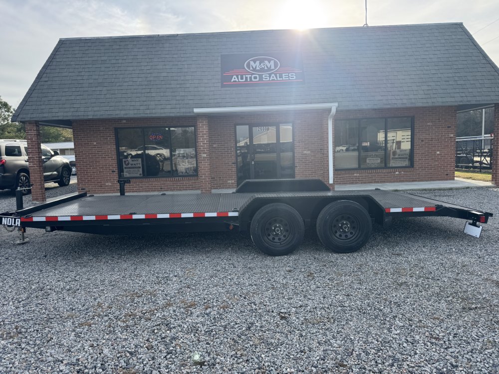 7x20 7K Nolan Flatbed Car Hauler