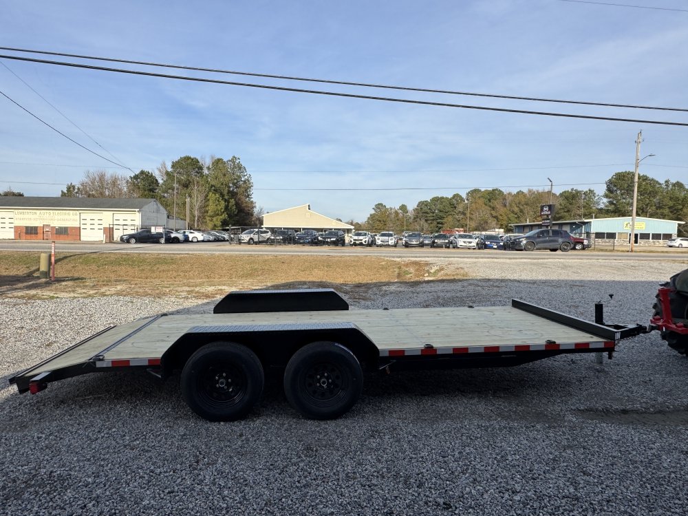 7x18 7K Nolan Flatbed Car Hauler