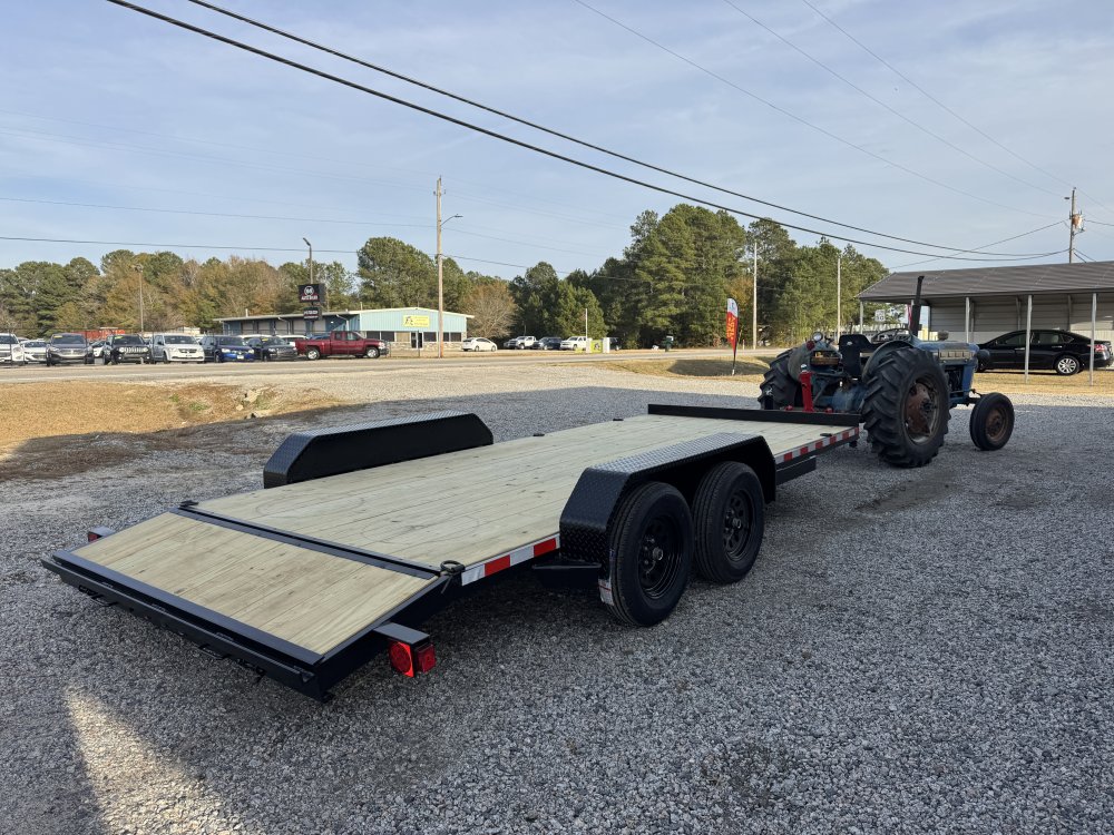 7x18 7K Nolan Flatbed Car Hauler