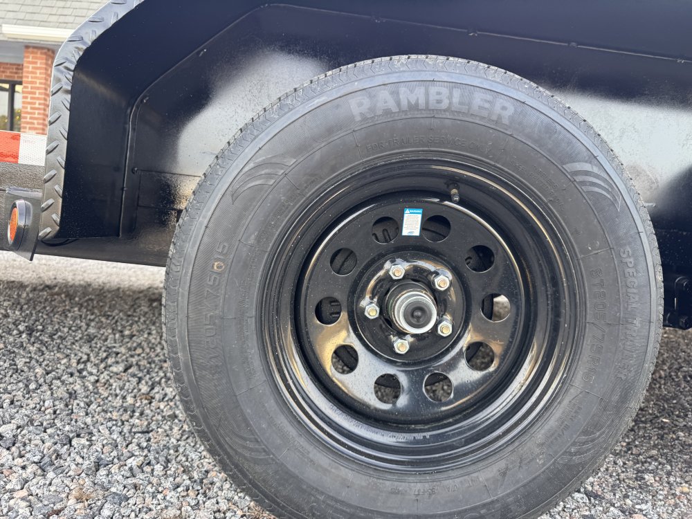 7x18 7K Nolan Flatbed Car Hauler