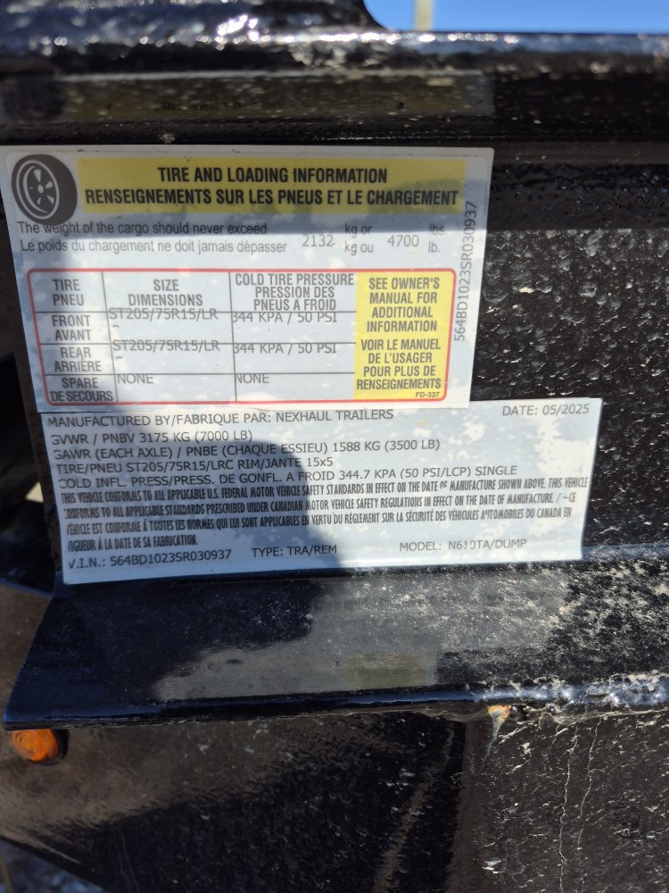 6x10 7K Nexhaul Dump