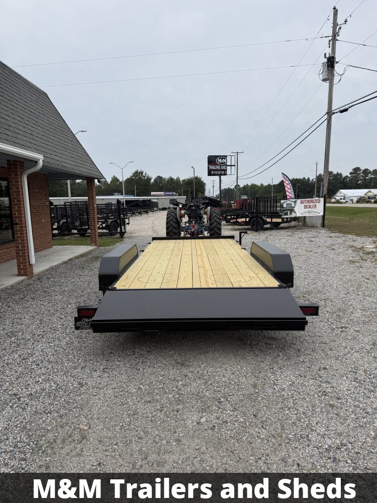 7'x18' 7K Nolan Flatbed Car Hauler