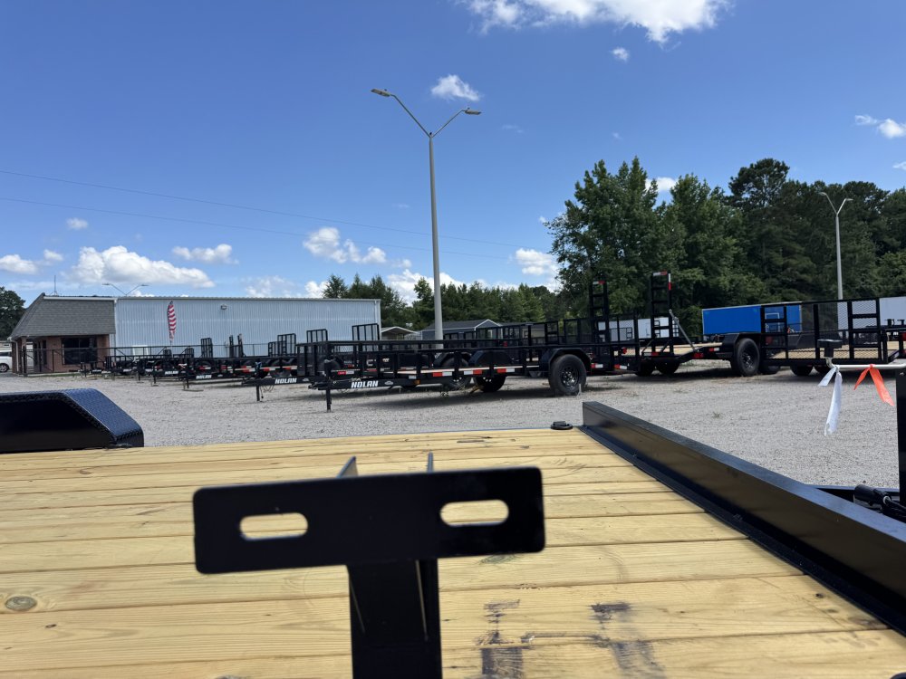 7x16 7K Nolan Flatbed Car Hauler