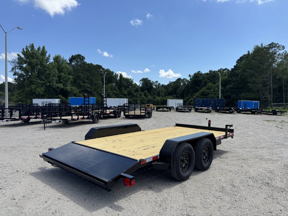 7x16 7K Nolan Flatbed Car Hauler