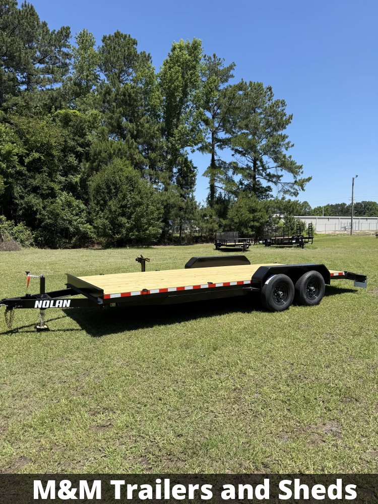 7x20 10K Nolan Flatbed Car Hauler