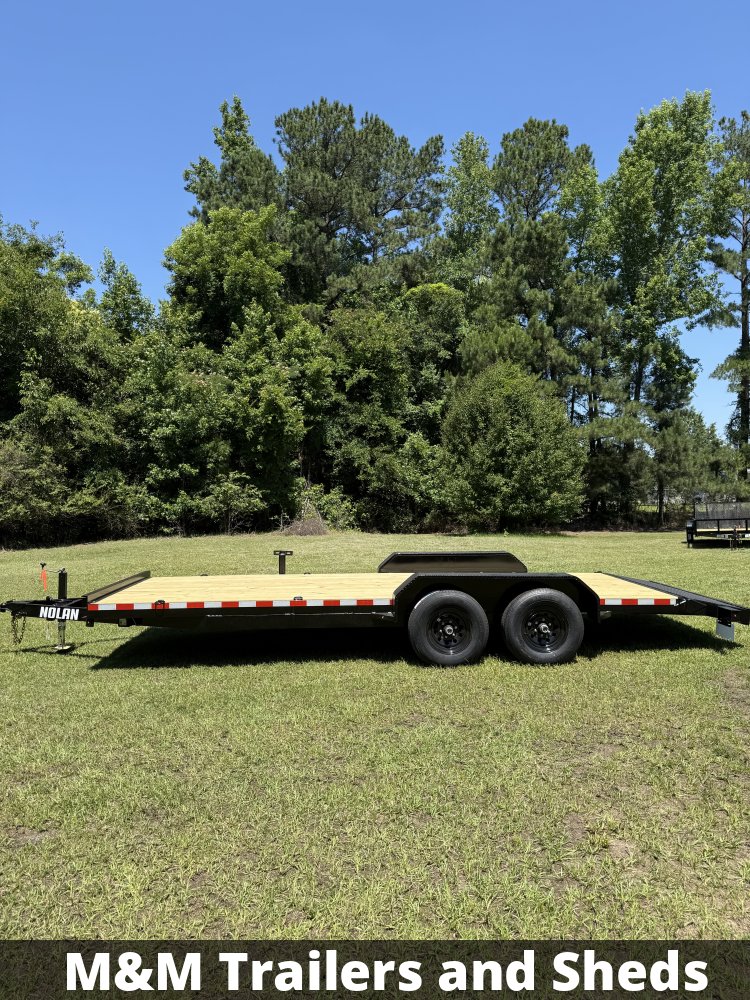 7x20 10K Nolan Flatbed Car Hauler