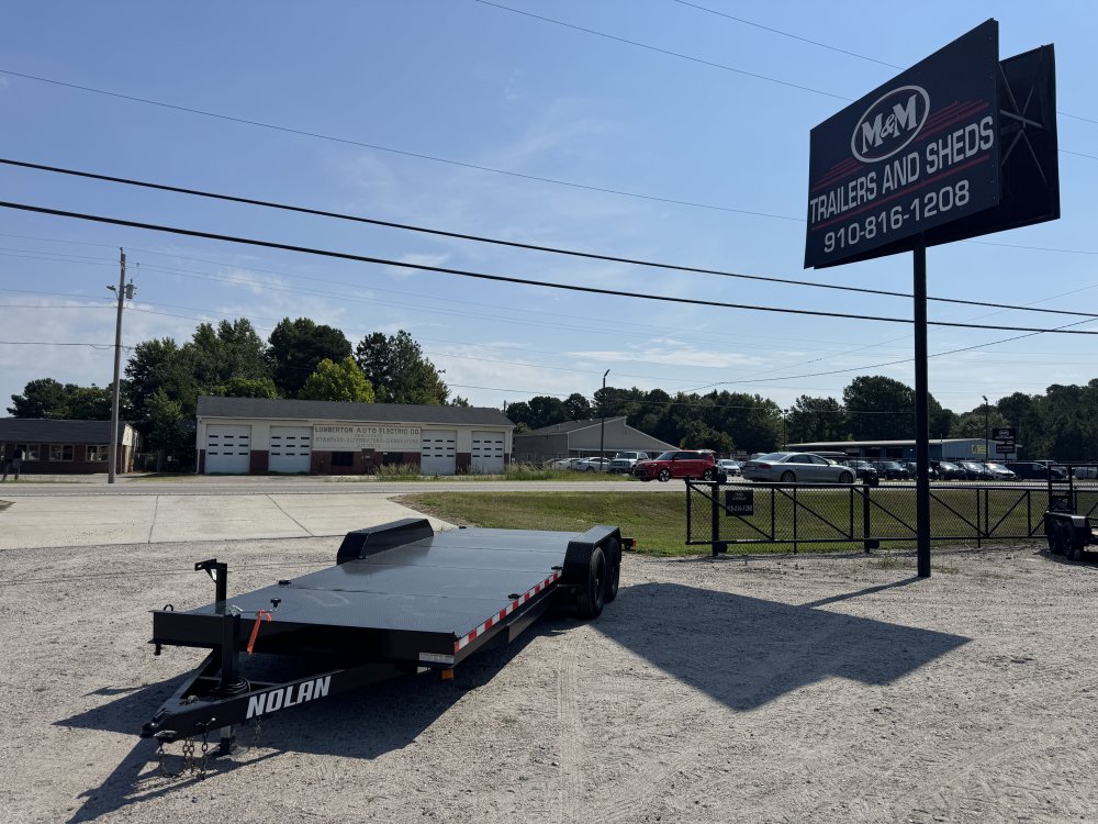 7x20 7K Nolan Flatbed Car Hauler
