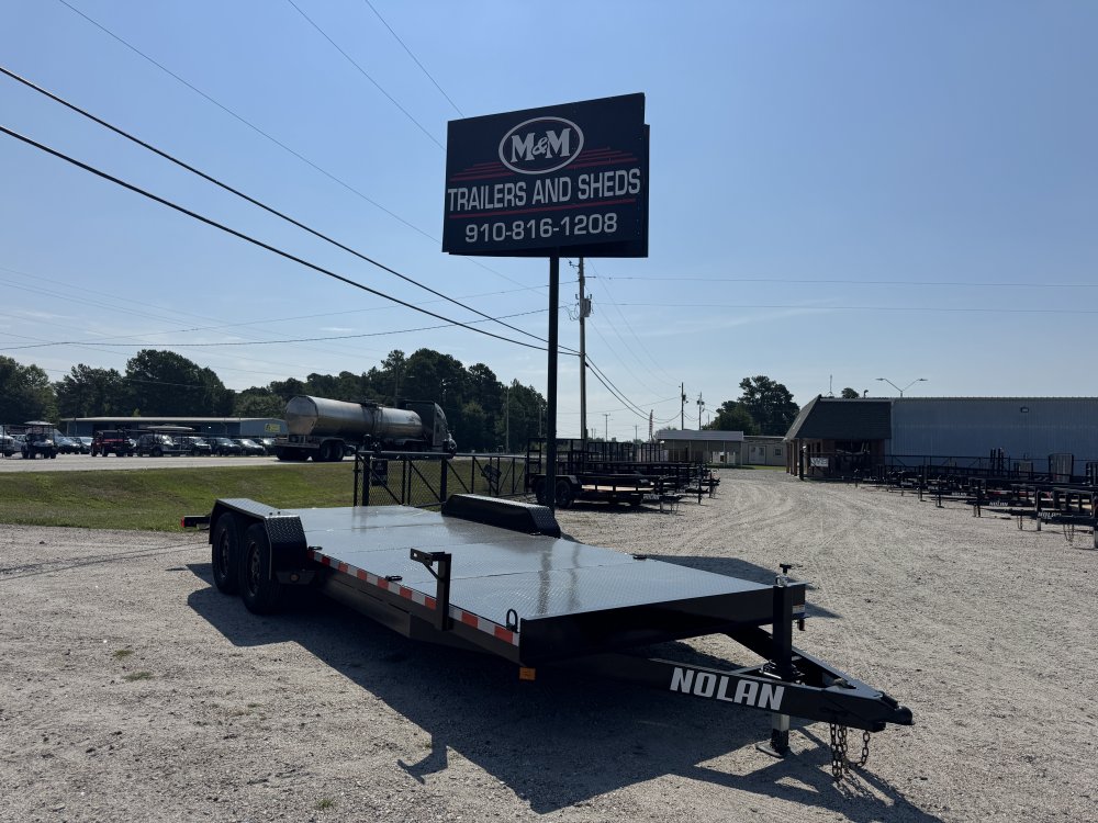 7x20 7K Nolan Flatbed Car Hauler